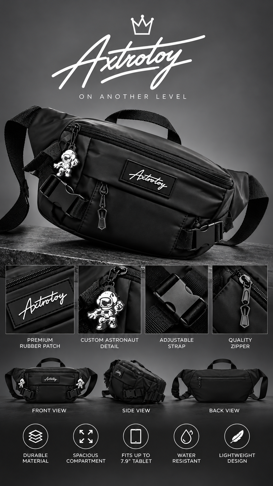 Axtrotoy Urban Crossbody Bag