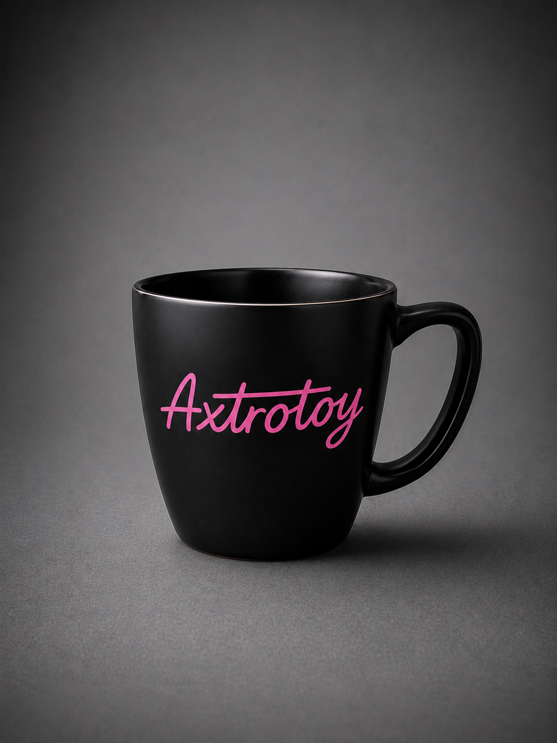 Axtrotoy Matte Mug – Cursive Logo