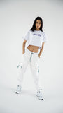 Crop Top Axtrotoy in Cursive