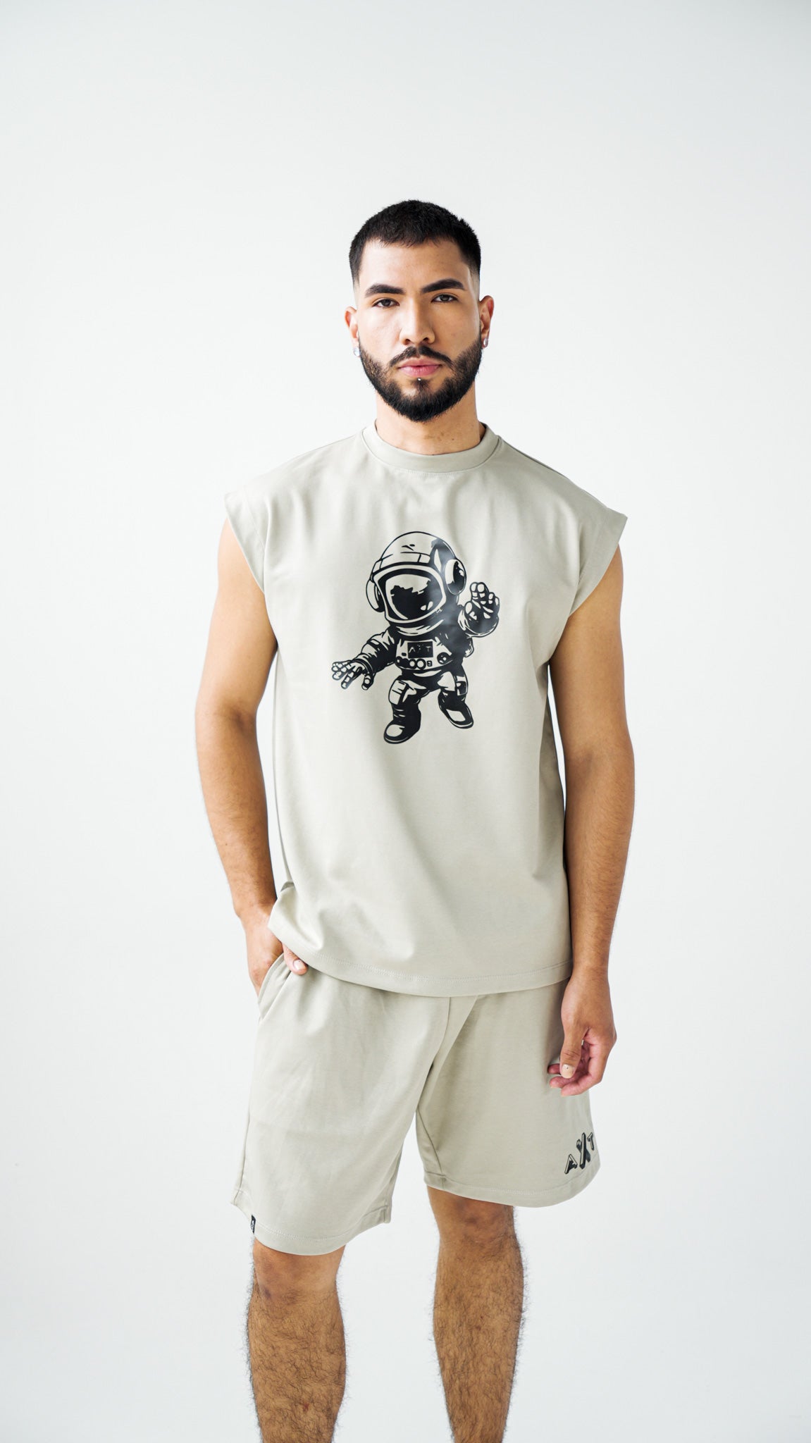 AXT Astronaut Set – Sleeveless Tee & Shorts