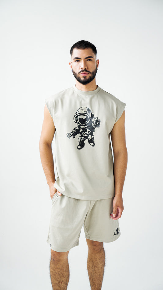 AXT Astronaut Set – Sleeveless Tee & Shorts