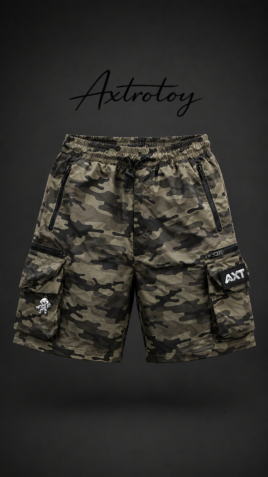 AXT Recon Camouflage Cargo Shorts