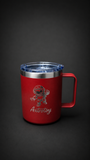 Coffee mug with handle 12oz