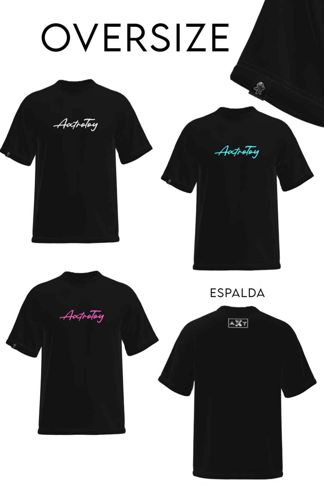 Oversize Tee – Cursive Collection