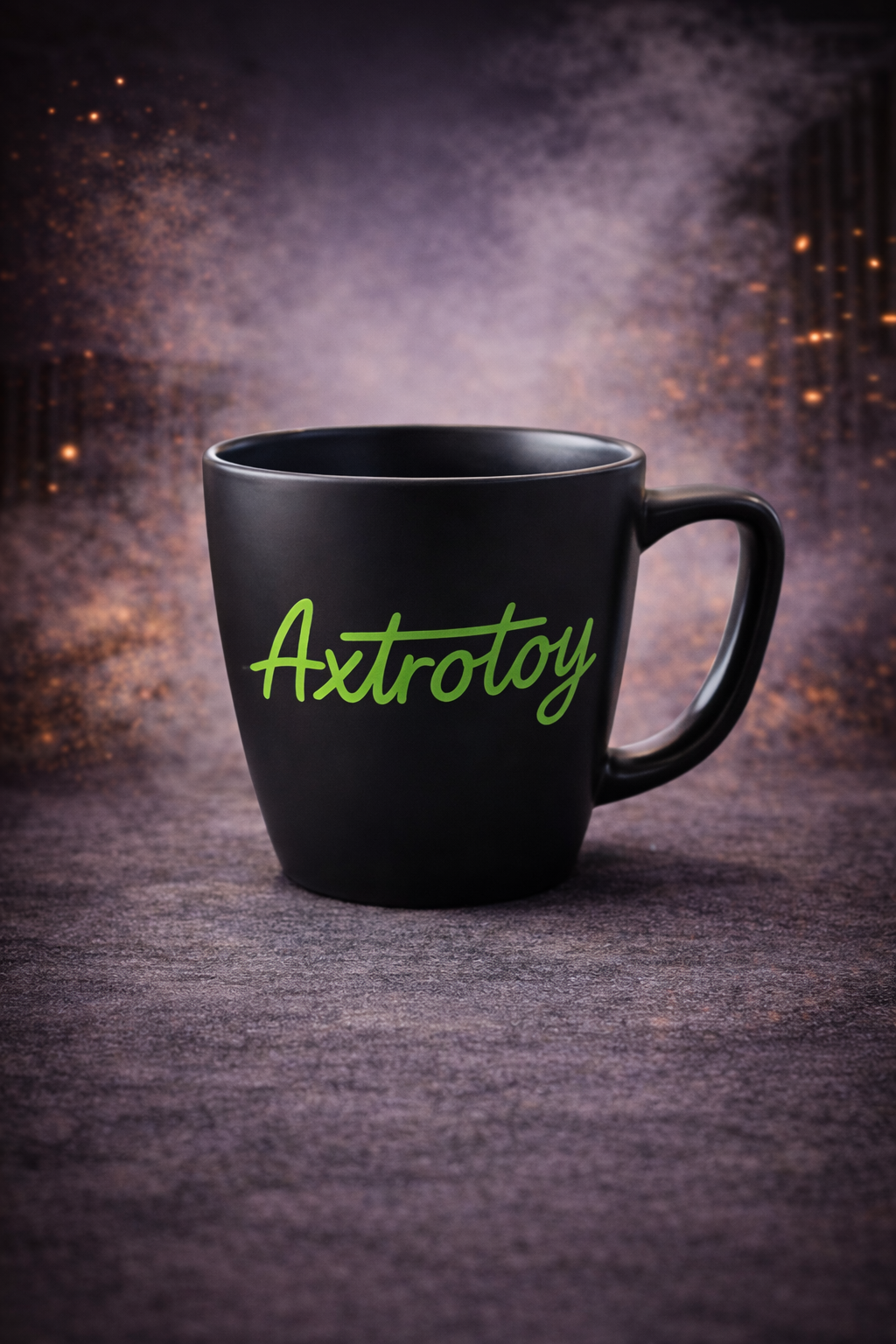 Axtrotoy Matte Mug – Cursive Logo